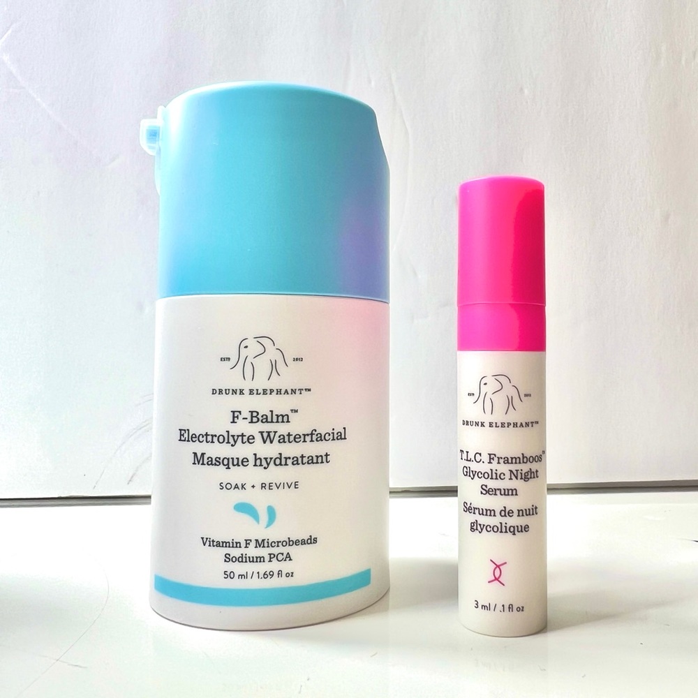 Drunk Elephant F-Balm Electrolyte Waterfacial Masque Hydratant.
